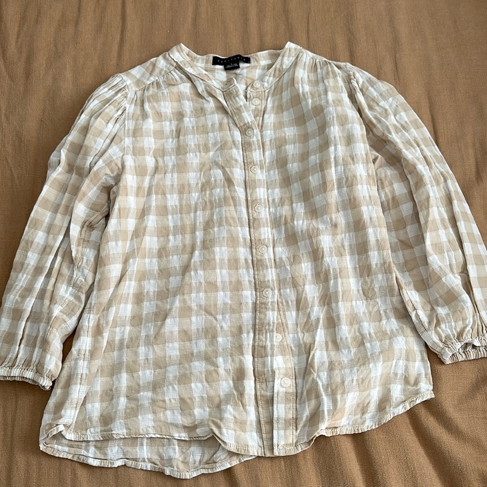 Sanctuary gingham top